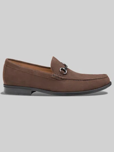Johnston &amp; Murphy Johnston & Murphy Men's Xc Flex Harrison Bit Moc Toe Loafers In Brown