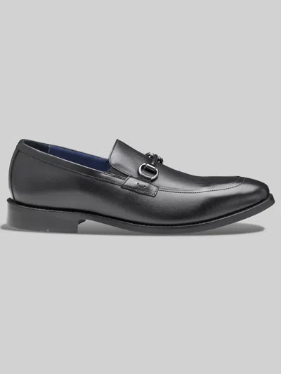 Johnston &amp; Murphy Johnston & Murphy Men's Xc Flex Landry Bit Moc Toe Loafers In Black
