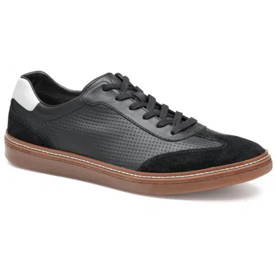 Johnston & Murphy 251575 Mens Lace-up Manmade Derby Shoes In Black