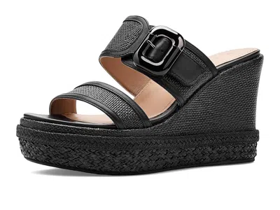 Johnston & Murphy Addison Buckle Strap Wedge