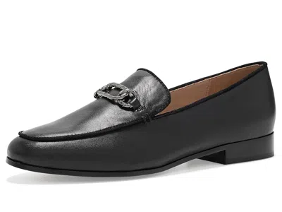 Johnston & Murphy Ali Chain Loafers Women's Flat Shoes Black: 11 M, Suede
