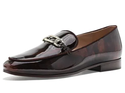 Johnston & Murphy Ali Chain Loafers Women's Flat Shoes Dark Brown: 9.5 M, Suede