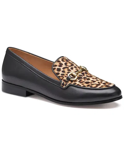 Johnston & Murphy Ali Leather Loafer In Black