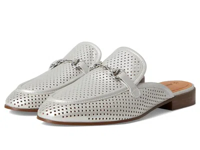Johnston & Murphy Ali Perfed Bit Mule In White