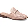 Johnston & Murphy Ali Perforated Bit Mule In Neutral