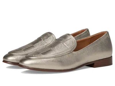 Johnston & Murphy Ali Woven Loafer In Gold