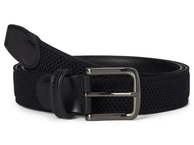 Johnston & Murphy Amherst Engineered Knit Men's Belts Black: 32