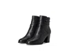 Johnston & Murphy Amy Belted Bootie In Black