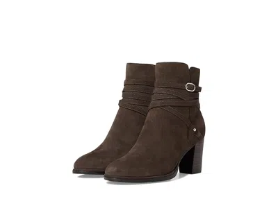 Johnston & Murphy Amy Belted Bootie In Gray
