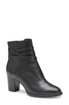Johnston & Murphy Amy Belted Bootie In Black