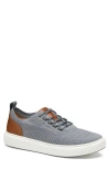 Johnston & Murphy Anders Knit Sneaker In Gray Knit