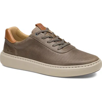 Johnston & Murphy Anders Perforated Leather Sneaker In Multi