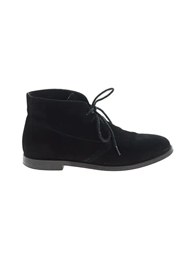 Pre-owned Johnston & Murphy Ankle Boots In Black