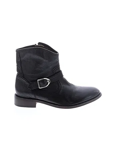 Pre-owned Johnston & Murphy Ankle Boots In Black