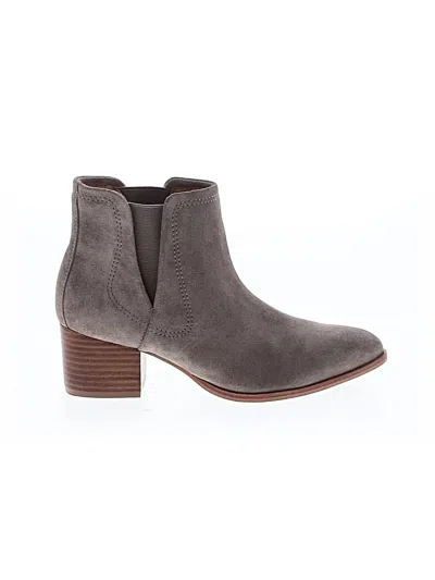 Pre-owned Johnston & Murphy Ankle Boots In Gray
