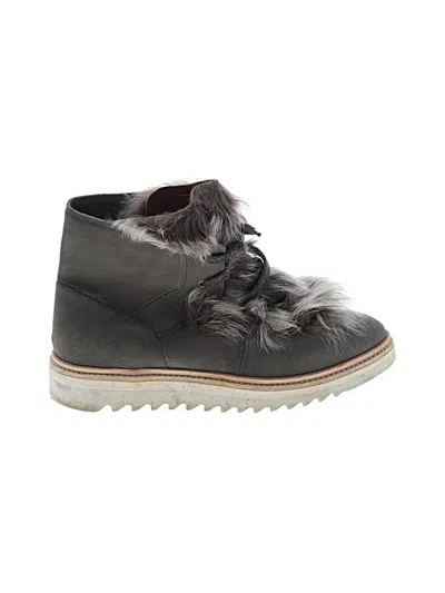 Pre-owned Johnston & Murphy Ankle Boots In Gray