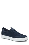 Johnston & Murphy Anson Lace To Toe Sneaker In Navy English Suede