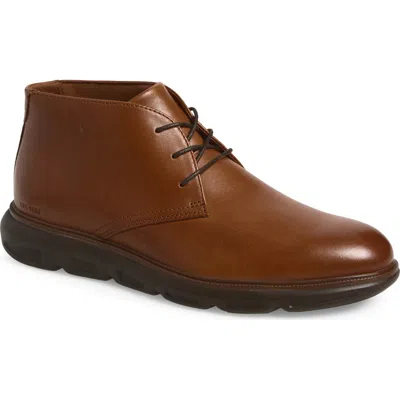 Johnston & Murphy Arnett Leather Chukka Boot In Brown
