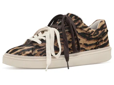 Johnston & Murphy Ashley Lace-to-toe Women's Shoes Beige/brown Zebra: 8 M, Leather