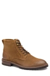 Johnston & Murphy Kelton Plain Toe Boot In Brown