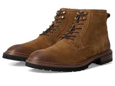 Johnston & Murphy Barrett Plain Toe Boots In Brown