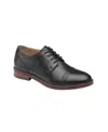 Johnston & Murphy Toddler Boys Conard Cap Toe Leather Shoes In Black