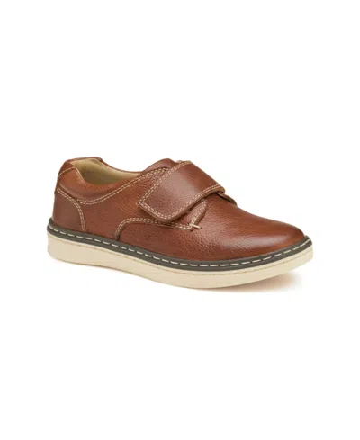 Johnston & Murphy Kids' Little Boys Mcguffey Slip-on Shoes In Tan Full Grain