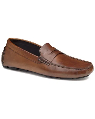 JOHNSTON & MURPHY JOHNSTON & MURPHY BOLIVAR PLAIN TOE LEATHER SHOE