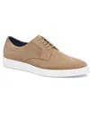 Johnston & Murphy Bolivar Plain Toe Suede Oxford In Brown