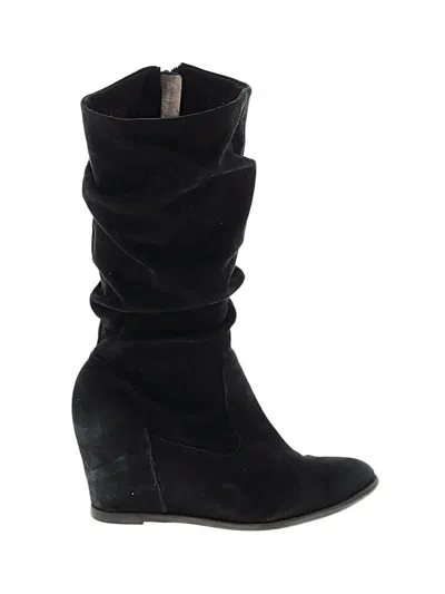 Pre-owned Johnston & Murphy Boots In Black