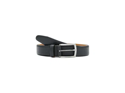Johnston & Murphy Bosworth Smooth Leather Belt Men's Belts Black: 40