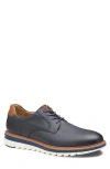 Johnston & Murphy Braxton Plain Toe Derby In Blue