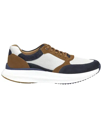 Johnston & Murphy Briley Leather Sneaker In Transparent
