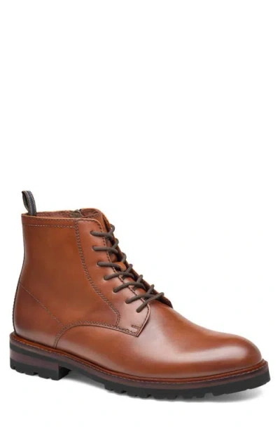 Johnston & Murphy Britton Plain Toe Boot In Multi