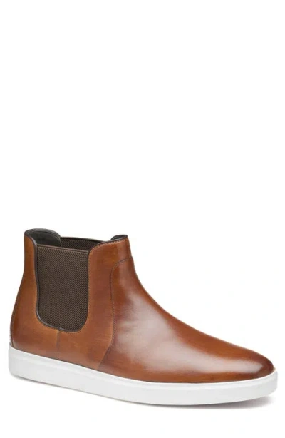 Johnston & Murphy Men's Brody Chelsea Boots In Brown
