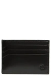 Johnston & Murphy Hunter Weekend Leather Card Case In Black