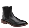 Johnston & Murphy Bryson In Black Dip-dyed Italian Calfskin In Black
