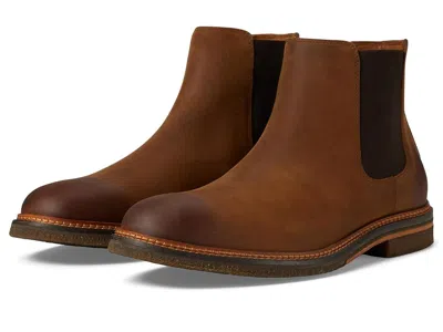 Johnston & Murphy Calder Chelsea Boots In Brown