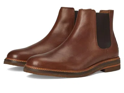 Johnston & Murphy Calder Chelsea Boots In Brown