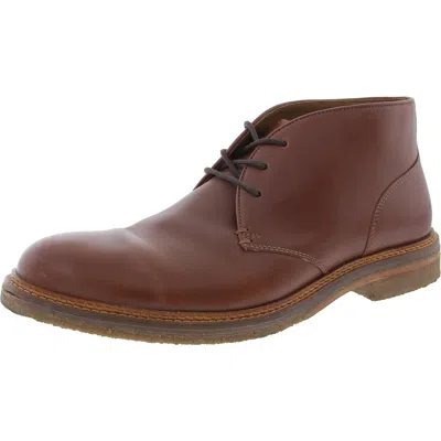 Johnston & Murphy Calder Mens Cushioned Footbed Faux Leather Chukka Boots In Multi