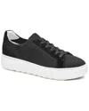Johnston & Murphy Cammie Suede Sneaker In Black