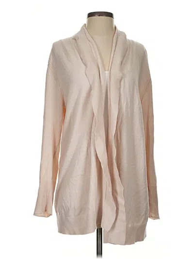Pre-owned Johnston & Murphy Cardigan Sweater In Tan
