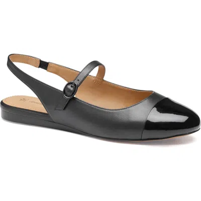 Johnston & Murphy Claire Mary Jane Slingback Flat In Multi
