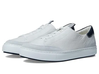 Johnston & Murphy Collection Anson Stretch Lace To Toe In White