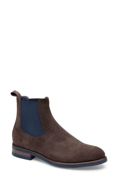 Johnston & Murphy Collection Ashford Chelsea Boot In Gray