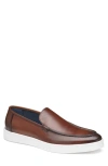 JOHNSTON & MURPHY COLLECTION BOLIVAR MOC TOE SLIP-ON SNEAKER