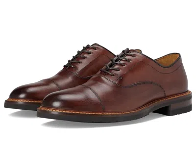 Johnston & Murphy Collection Hartford Cap Toe In Brown