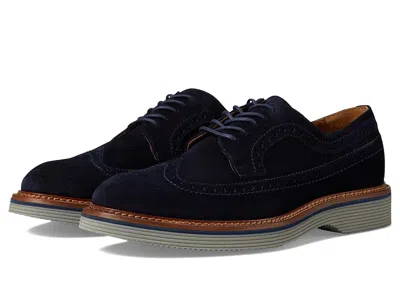Johnston & Murphy Collection Jenson Longwing In Blue