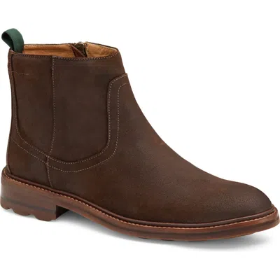 Johnston & Murphy Collection Johnston & Murphy Welch Boot In Brown Waxed English Suede
