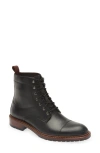 JOHNSTON & MURPHY COLLECTION KNOX CAP TOE BOOT